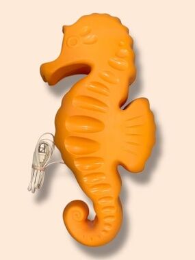 Rare Orange Seahorse IKEA Wall Lamp